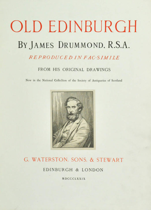 James. Old Edinburgh by James Drummond