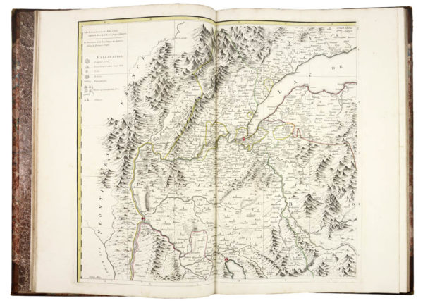 Andrew. A Chorographical Map of the King of Sardinia&apos;s Dominions ... [BOUND WITH]