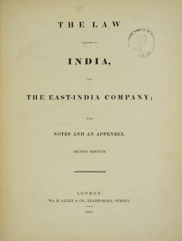and the East-India Company;