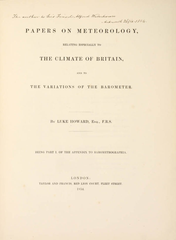 Luke. Papers on Meteorology