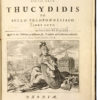 THUCYDIDES. Thoukydidou Peri tou Peloponnesiakou polemou biblia okto. Thucydidis De Bello Peloponnesiaco Libri Octo.