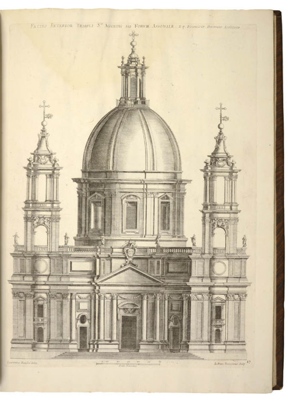 Pietro; Giovanni Giacomo DE&apos; ROSSI. Palazzi di Roma. [1696-1702]