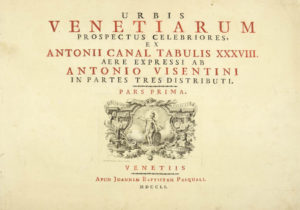 Antonio. Urbis Venetiarum prospectus celebriores