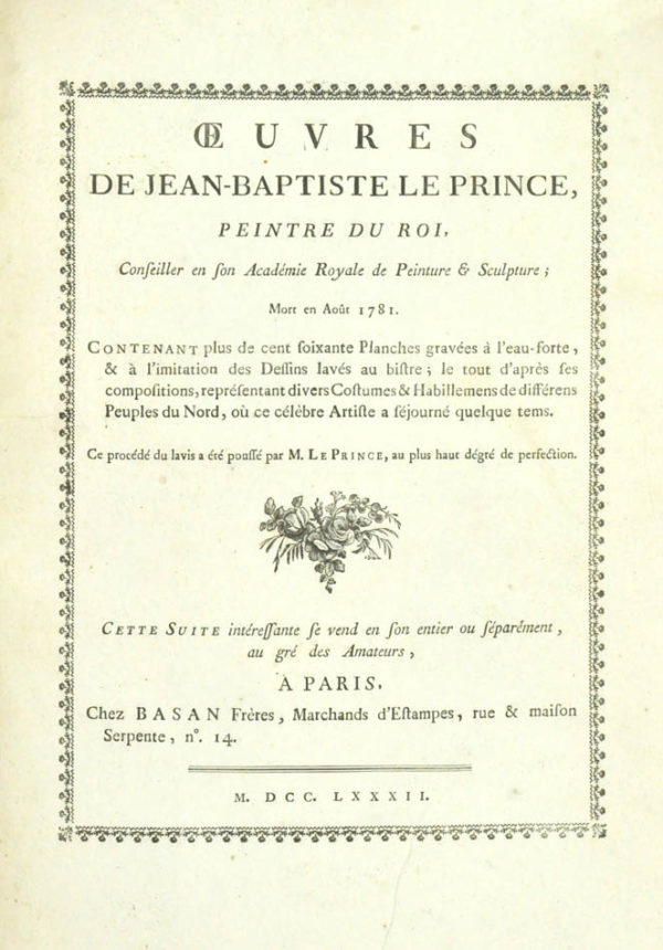 Jean-Baptiste. Oeuvres.
