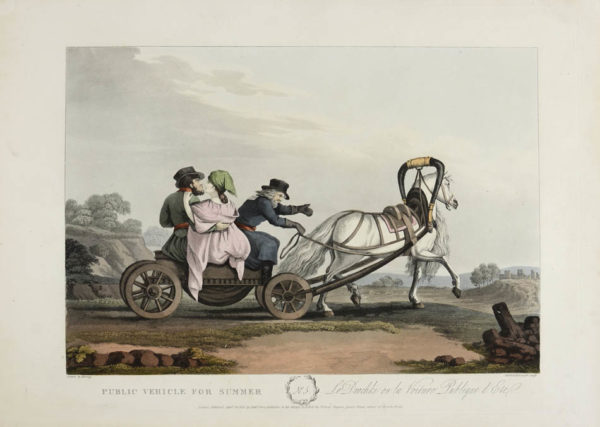 MORNAY. Set of Eight Hand-Coloured Plates of Sledges. - 4
