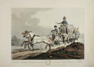 MORNAY. Set of Eight Hand-Coloured Plates of Sledges.