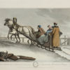 MORNAY. Set of Eight Hand-Coloured Plates of Sledges. - 5