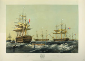 Oswald Walters. The English and French fleets in the Baltic