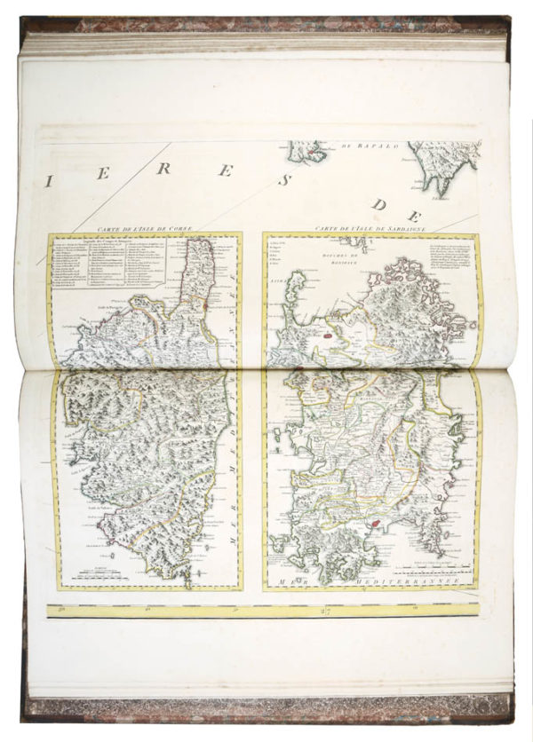 Andrew. A Chorographical Map of the King of Sardinia's Dominions ... [BOUND WITH] - 2