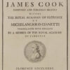 Michelangiolo. Elogy of Captain James Cook.