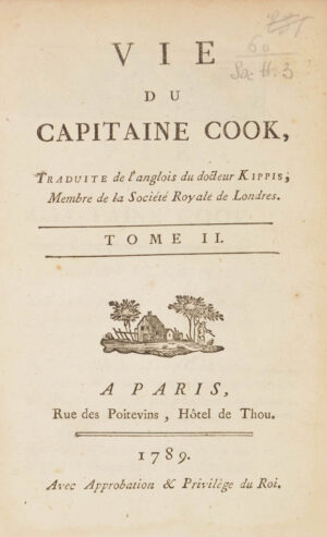 Andrew;] J.H. CASTERA (translator). Vie du Capitaine Cook ...